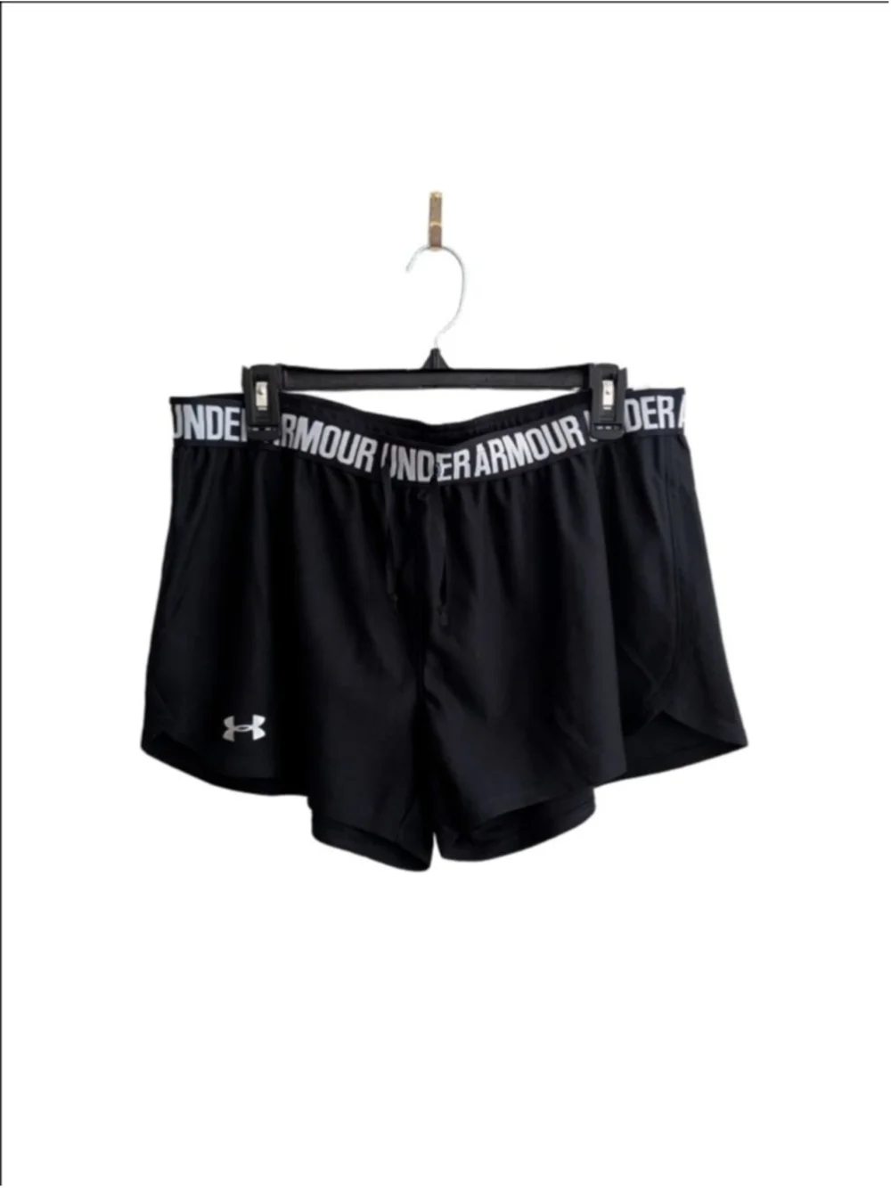 Women's Under Armour Black Athletic Shorts Size L